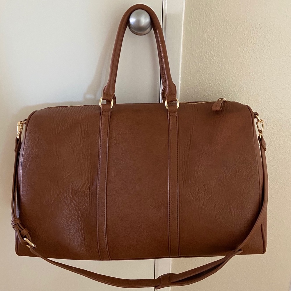 Sole Society Vegan Leather duffle Bag